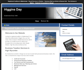 higginsdaymaidenhead.com: Professional Accountants in Slough : Higgins Day
For professional accountants in Slough, call today. We offer excellent results for business taxation services in High Wycombe.