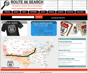 route66search.com: route 66
Route 66 Search - a searchable database for all Route 66 related items