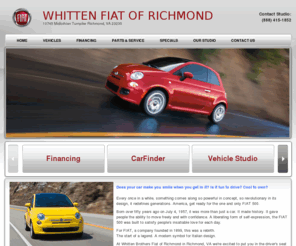 whittenfiat.org: Whitten Brothers Fiat of Richmond | New Fiat dealership in Richmond, VA 23235
Richmond, VA New, Whitten Brothers Fiat of Richmond sells and services Fiat vehicles in the greater Richmond