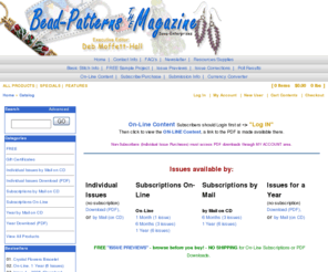 bead-patternsmag.com: Sova-Enterprises.com
Individual Patterns for sale from various designers in one location. Many FREE items are available. Individual Patterns for sale from various designers in one location. Many FREE items are available.