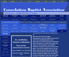 cobaptist.org: Consolation Baptist Association
