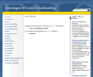 fals.info: FALS >  Foreningen af Lærere i Samfundsfag (FALS)
FALS organiserer lærere i samfundsfag på ungdomdsuddannelserne