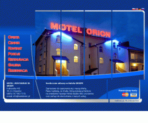 motelorion.pl: Hotel ORION Rzeszów
MOTEL ORION k/Rzeszowa | noclegi, posiłki, parking, tv, internet