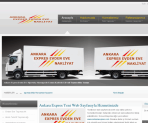 ankaraexpres.com: Anasayfa Ankaraexpres
Ankara Expres Bütün Taşımalarınızı yapabileceğiniz Güvenli Sigortalı Taşımacılık Hizmetlerimizle emrinizdeyiz.