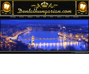 dentalungarn.com: Dental Hungarian
Dental tourism in Hungary: our team, after many years of experience as employee in the dental tourism - has decided to set up for ourselves. So for one year we have our business for fulfilling all personal demands on a personalised and familiar basis.