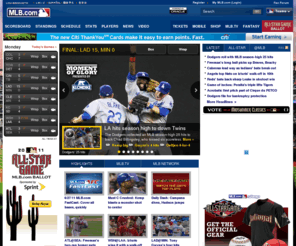 ilovemlb.com: The Official Site of Major League Baseball | MLB.com: Homepage
Major League Baseball