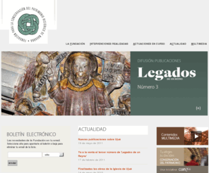 fcpatrimoniodenavarra.com: Fundación para la conservación del Patrimonio Histórico de Navarra
La Fundación para la Conservación del Patrimonio Histórico de Navarra fue creada en el año 2000 por el Gobierno de Navarra, para impulsar y gestionar la conservación y restauración de edificios monumentales de Navarra.