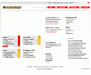 lutrija.hr: 
Hrvatska Lutrija d.o.o.

Hrvatska Lutrija