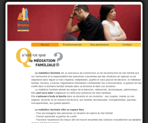 mediation-familiale-ariege.org: Accueil >  Service de médiation familiale de lAriège - ASJOA >  09000 FOIX >  09 - Ariège
La médiation familiale est un processus de construction ou de reconstruction du lien familial axé sur l'autonomie et la responsabilité des personnes concernées par des situations de ruptures ou de séparation dans lequel un tiers impartial, indépendant, qualifié et sans pouvoir de décision, le médiateur familial, favorise, à travers l'organisation d'entretiens confidentiels leur communication, l...