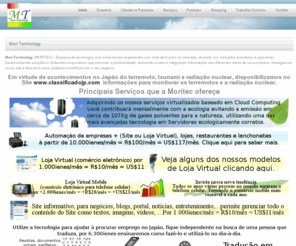 moritec.com.br: MORITEC - Loja Virtual, Site, SEO, Tecnologia da Informações, ...
Mori Technology (MORITEC) a empresa de tecnologia