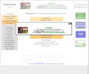 Quinte-base.com: Les Courses PMU: Tiercé Quarté Quinté Avec La Base Du ...