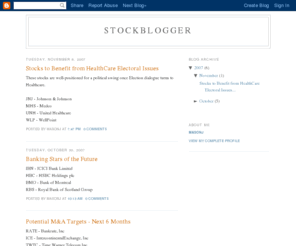 stockbloggr.com: Stockblogger
