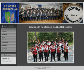 godba-dobrepolje.si: Domov
Joomla! - the dynamic portal engine and content management system