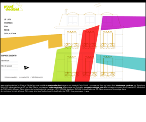 pixel-et-decibel.fr: Pixel & Décibel
Postproduction image, video, son, banc de montage vidéo, Avid Mediacomposer, Adrenaline, multicam,réseau lanshare, unity, régie num, étalonnage, colorado, Symphony Nitris HD, auditorium, studio son, enregistrement son, mixage, cabine speak, Protools HD, PAD, duplication de cassettes, DVD, encodage, authoring, Mpeg, film institutionnel, documentaire, magazine, émission, bande annonce, télévision, lumière du jour, hôtel particulier, Paris 9.