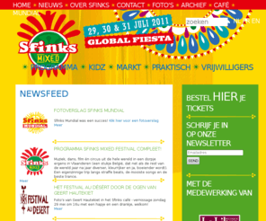 sfinks.be: Sfinks
Sfinks: wereldmuziek in Belgie; - musique du monde en Belgique - world music in Belgium