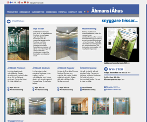 ahmans.com: Åhmans i Åhus designar och bygger hisskorgar och inredning till hissar runt om i världen
Åhmans i Åhus designar, bygger och levererar hissar runt om i hela världen