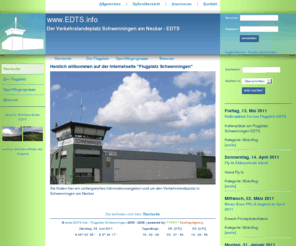 edts.info: Startseite
Luftsport, Flugplatz Schwenningen