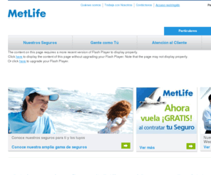 metlife.es: MetLife:Home
Metlife en España. Somos líderes en seguros de protección de pagos, marketing directo y seguros colectivos.Especialistas en Seguros de Vida.