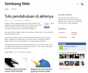 sembangweb.com: Sembang Web | Tips dan tutorial buat pemilik blog
Tips dan tutorial buat pemilik blog