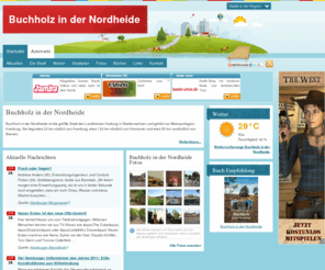 buchholz-in-der-nordheide-stadt.de: Buchholz in der Nordheide - Stadtführer
Stadtführer für Buchholz in der Nordheide mit aktuellen Nachrichten, Wetter und Tipps rund um Buchholz in der Nordheide