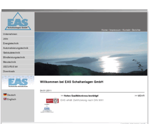 eas-schaltanlagen.com: EAS Schaltanlagen GmbH - Energietechnik, Automatisierungstechnik, Blindleistungstechnik, Messtechnik, Technischer Brandschutz - Grünsfeld, Deutschland
EAS Schaltanlagen GmbH - Energietechnik, Automatisierungstechnik, Blindleistungstechnik, Messtechnik, Technischer Brandschutz - Grünsfeld, Deutschland