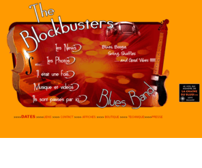 blockbusters-bluesband.com: The Blockbusters Bluesband
Groupe de blues, boogie, swing... composé de 5 musiciens passionnés, à la recherche éternelle de 