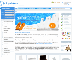 displaywinkel.nl: Online presentatie displays bestellen | Displaywinkel
Welkom bij de grootste en voordeligste webwinkel voor displays en andere presentatiematerialen en winkelinrichting.