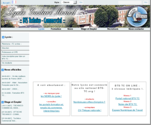 gustave-monod.org: Section technico-commerciale / bts tc du lycée Gustave Monod - Enghien les Bains
Lycée Gustave Monod - Enghien les Bains  = découvrez la filière technico-commerciale, le commerce de gros inter-entreprise, le  négoce B to B !! 