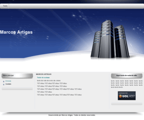 marcosartigas.com: Welcome to the Frontpage
Joomla! - the dynamic portal engine and content management system