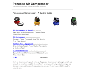 pancakeaircompressor.net: Pancake Air Compressor – A Buying Guide
Find everything you need to know about these handy tools