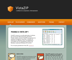 vista-zip.com: Vista ZIP - Utilitaire de gestion d'archives - Compression / dcompression de fichiers
Vista ZIP est un utilitaire de gestion d'archives et de compression/dcompression de fichiers.