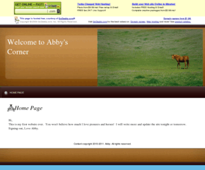 abbyscorner.com: Home Page
Home Page