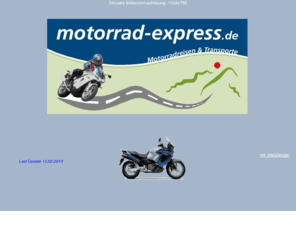 motorrad-express.de: Motorrad-Express
Motorrad-Transport in die Alpen und Dolomiten