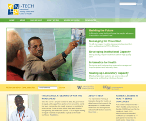 itech-angola.org: Home — I-TECH Website
I-TECH's homepage