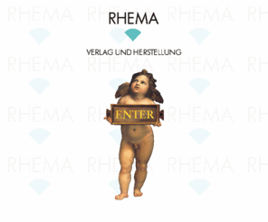 rhema-verlag.org: Start webseite des Rhema-Verlags
Eingangsseite des Rhema-Verlags, Münster /  Welcome page of the Rhema-Verlag (Rhema Publishing) in Münster, Germany