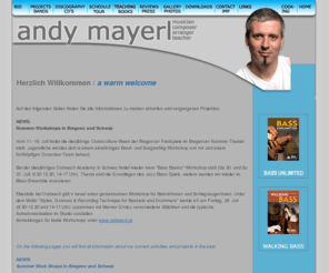 andymayerl.com: Andy Mayerl - Musician, Composer, Arranger, Teacher
Andy Mayerl - Musician, Composer, Arranger, Teacher 