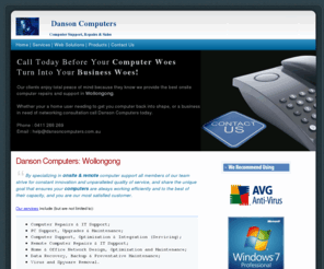 dansoncomputers.com.au: Danson Computers
Computer Service Wollongong. We provide extensive Onsite Computer Repairs & IT Support @ Home/Office anywhere in Wollongong