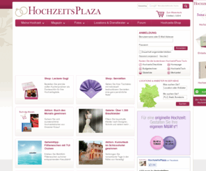 hochzeits-plaza.com: Hochzeit - HochzeitsPlaza.de - Hochzeits-Locations, Ideen zur Hochzeit
Planen Sie Ihre Hochzeit auf HochzeitsPlaza mit kostenlosen Planungs-Tools, Fotogalerien, Hochzeits-Locations, Brautmode, Hochzeits-DJs, Hochzeits-Fotografen, Hochzeitsplanung ...