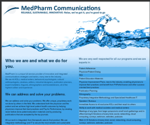 medpharmcom.com: MedPharm Communications
