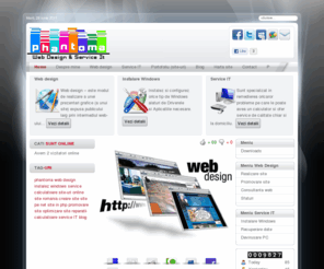 phantoma.com: phantoma - Web Design | Instalez Windows | Service Calculatoare | Creare Site
phantoma - Web Design | Instalez Windows | Service Calculatoare | Creare site