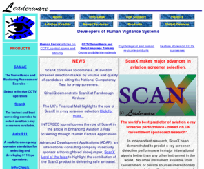 samae.com: Leaderware CCTV / 911 / Human Vigilance Assessment
Leaderware exercises are used to select, place and develop CCTV and 911 operator personnel as well as evaluating other human vigilance and human factors for technology systems.