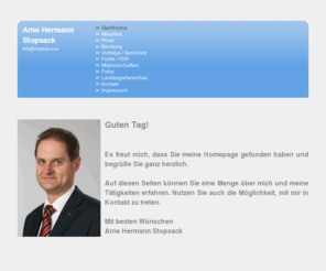 stopsack.net: Start/Home
Homepage Arne Hermann Stopsack