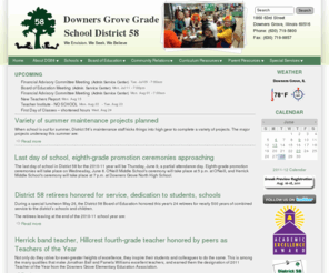 dg58.org: Downers Grove Grade School District 58 | We Envision. We Seek. We Believe
