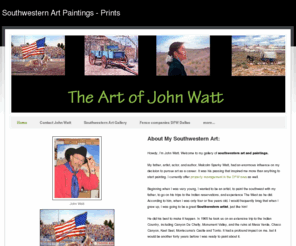 southwesternartpaintings.com: Southwestern Art Paintings - Prints - Home
Southwestern art paintings, prints and gallery by southwestern artist John Watt. Buy a variety of native American art prints and paintings here.