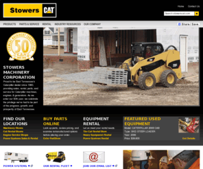 stowerscat.com: East Tennessee's Caterpillar Dealer - Stowers Machinery Corporation
East Tennessee's Caterpillar dealer since 1960, providing sales, rental, parts, and service for Caterpillar machines, engines, & generators.