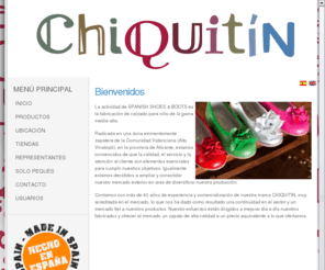 chiquitin.com: Bienvenidos
Calzados Chiquitín, Spanish Shoes