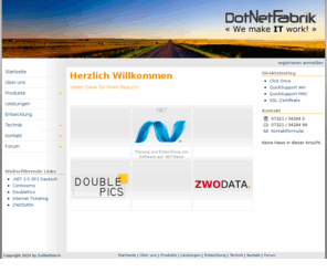 dotnetfabrik.de: DotNetFabrik - Softwareentwicklung zu fairen Konditionen
Ihr kompetenter .NET Dienstleister. Entwicklung von Apps und Software zu fairen Konditionen. Ihr Partner in der Region Heidenheim.