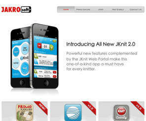 jakrosoft.com: JAKRO SOFT | Official Website - Software Products and Apps, Kakuro Puzzles, Knitting Apps
This is the official website of JAKRO SOFT. We design and engineer high quality commercial software products and creative apps for the iPhone, iPod touch and iPad  (Kakuro puzzles, Knitting apps, etc.). These applications are easy to use, highly original and very useful for everyone.