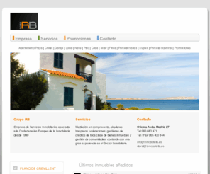 rbgrupo.com: Grupo RB - inmobotella.es - Inmobiliaria en Crevillent
Website de Grupo RB, inmobotella, inmobiliaria en Crevillent, Alicante, Costa Blanca.