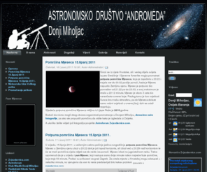 adadm.hr: Astronomsko Društvo Andromeda Donji Miholjac
Službena web stranica Astronomskog Društva "Andromeda" Donji Miholjac.